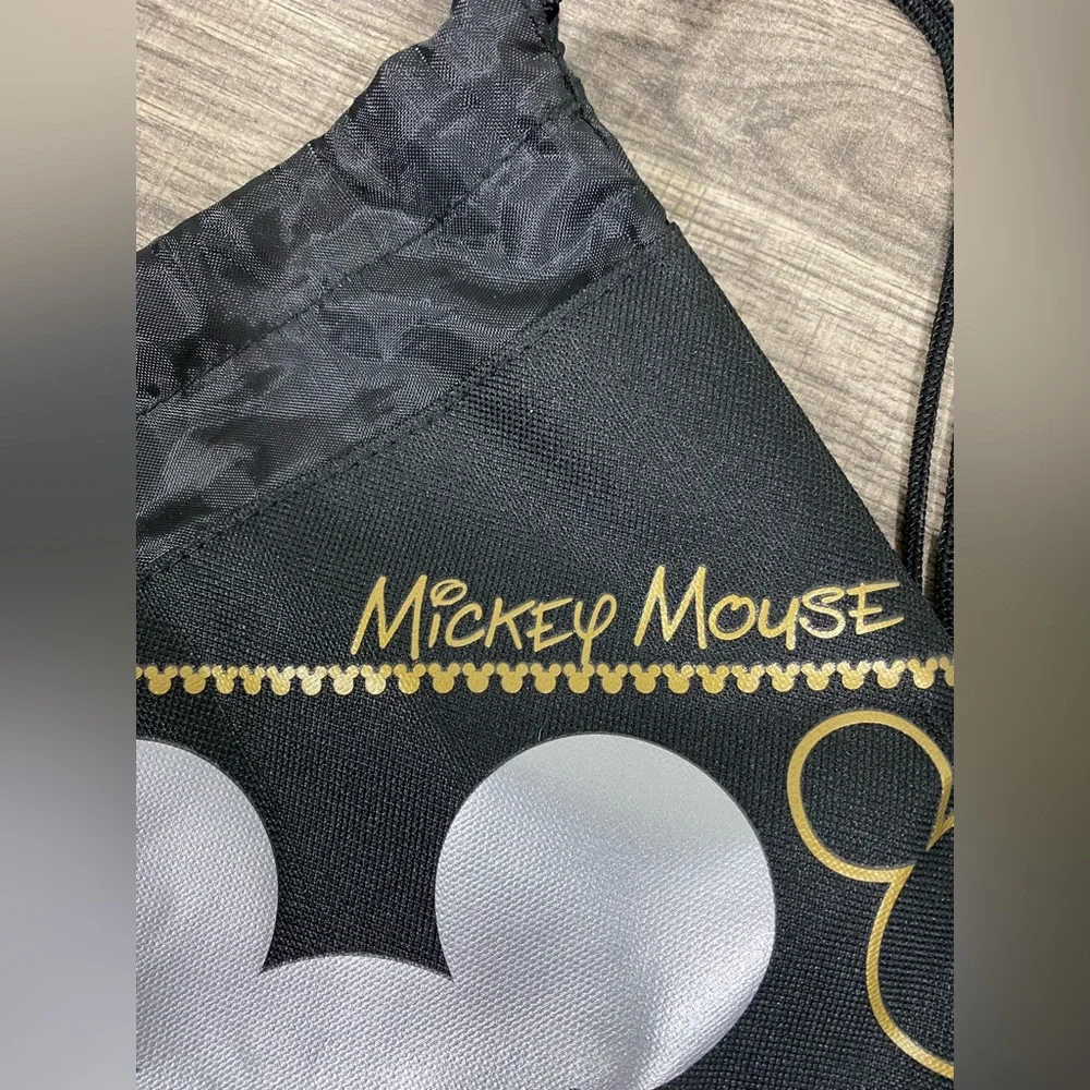 Disney's Mickey Mouse Graphic Canvas Drawstring Bag